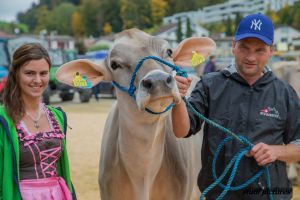 Andrea Furrer mit Kurt Willmann und BS Champion Jongleur Janka
